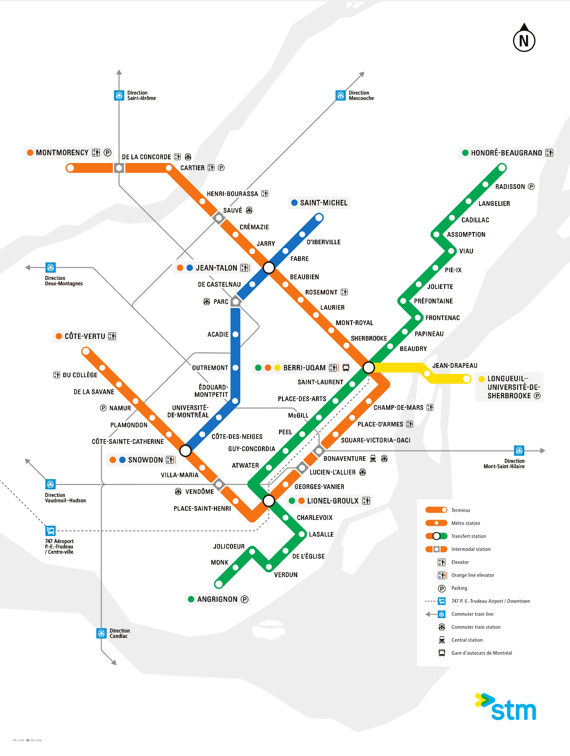 Metro map